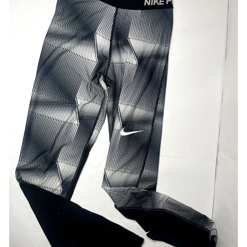 Nike Pro Dry-Fit Patterned Women's Compression Tight Athletic Leggings